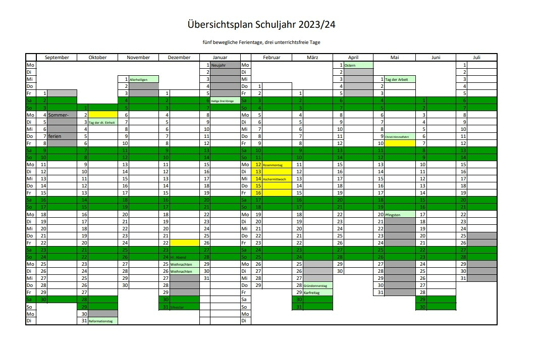 Ferien 2023 24